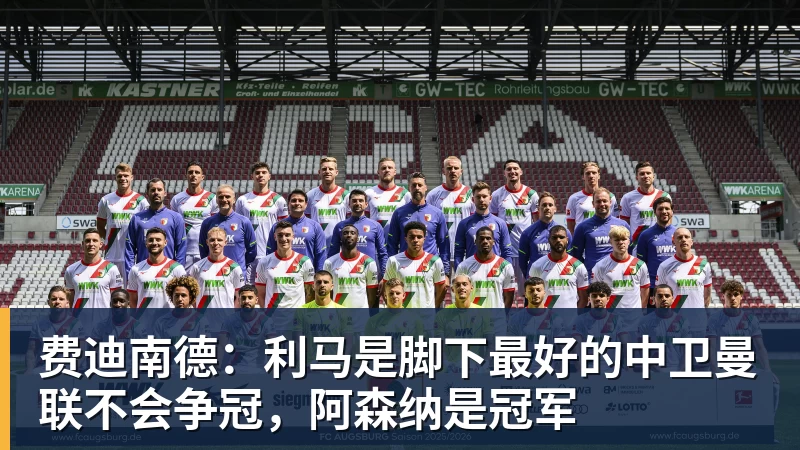 费迪南德：利马是脚下最好的中卫曼联不会争冠，阿森纳是冠军