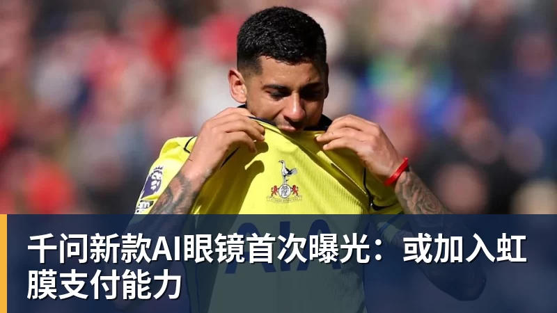 千问新款AI眼镜首次曝光：或加入虹膜支付能力